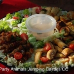 Party Animals Jumping Castels offers Savoury Platters010