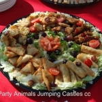 Party Animals Jumping Castels offers Savoury Platters011