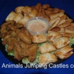 Party Animals Jumping Castels offers Savoury Platters020
