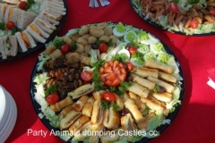 Party Animals Jumping Castels offers Savoury Platters008