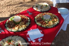 Party Animals Jumping Castels offers Savoury Platters014