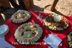 Party Animals Jumping Castels offers Savoury Platters015