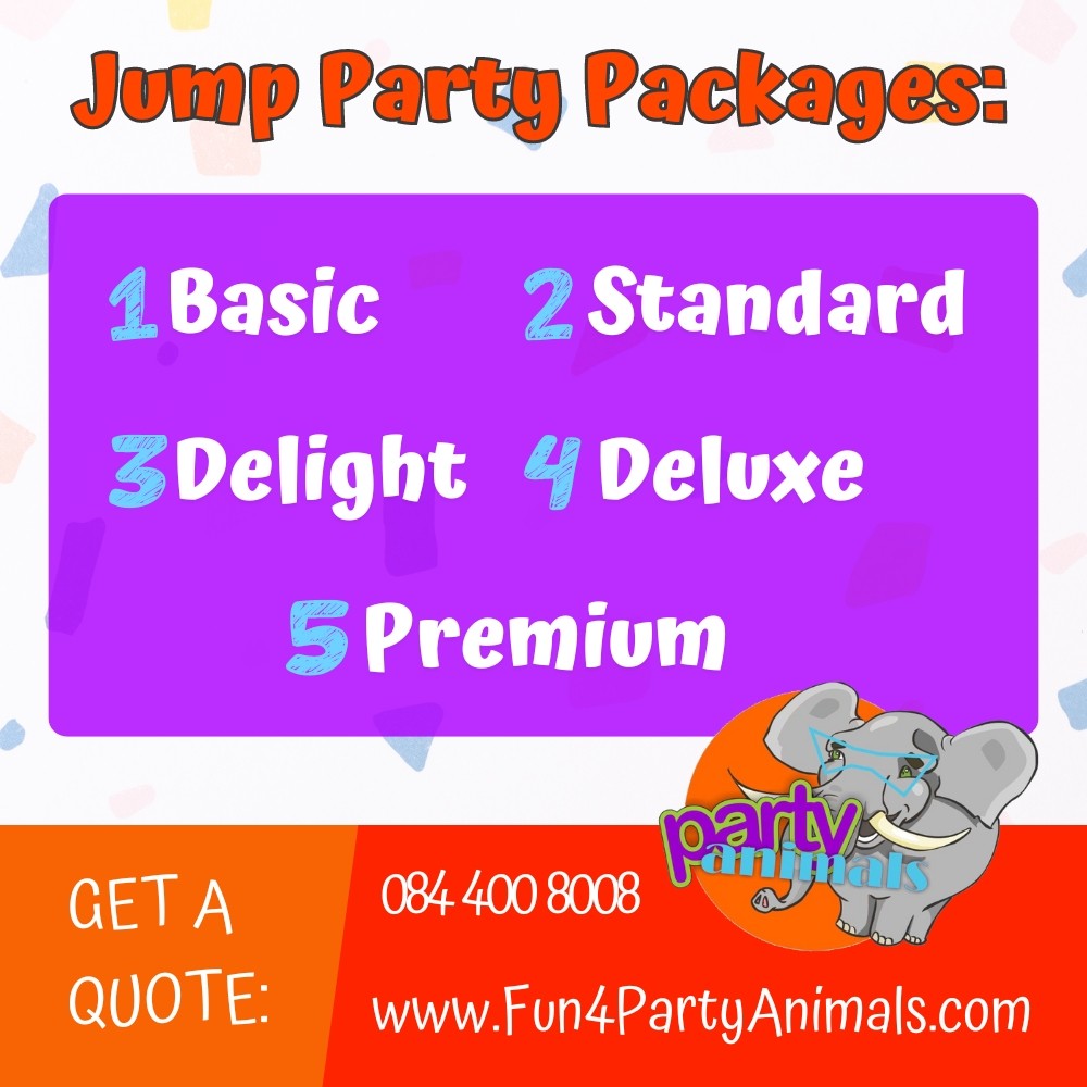 Fun 4 Party Animals_Jump Party Packages